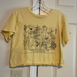 Yellow tee